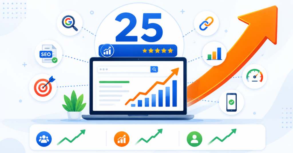 25 Proven Strategies to Increase Organic Traffic